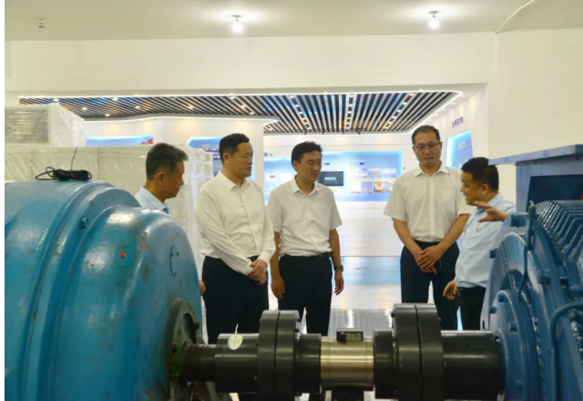 電力集團黨委書(shū)記、董事長(cháng)李偉到新風(fēng)光調研